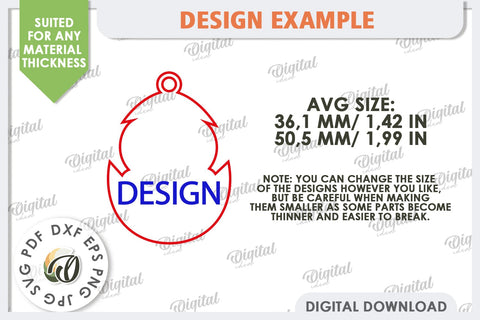 Easter Chick SVG. Wooden Keychain Laser Cut. Easter Egg SVG SVG Evgenyia Guschina 