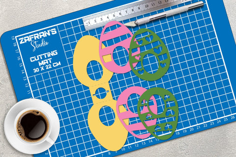 Easter Chocolate Egg Holder 3D Paper zafrans studio 