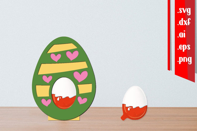 Easter Chocolate Egg Holder 3D Paper zafrans studio 