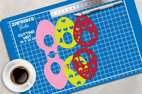 Easter Chocolate Egg Holder SVG zafrans studio 