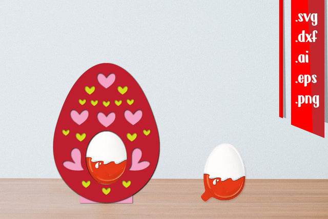 Easter Chocolate Egg Holder SVG zafrans studio 