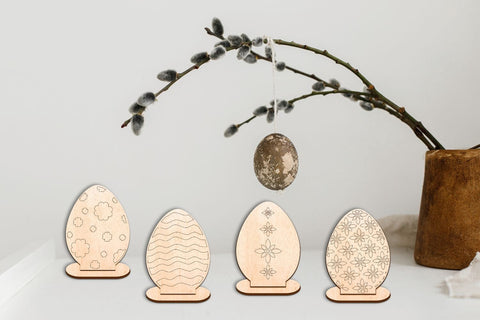 Easter Coloring Eggs Bundle SVG SvgOcean 