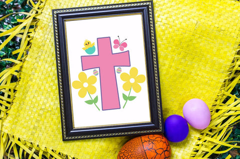 Easter Cross SVG Design SVG Designangry 