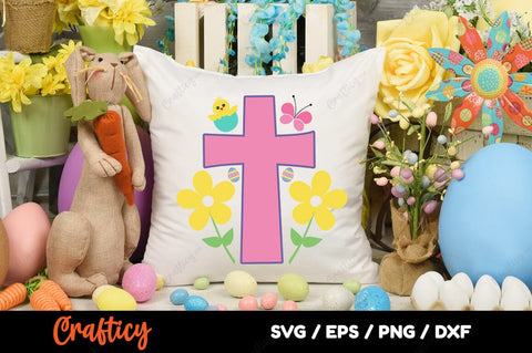 Easter Cross SVG Design SVG Designangry 