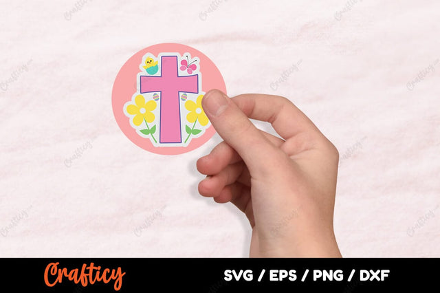 Easter Cross SVG Design SVG Designangry 