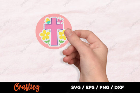Easter Cross SVG Design SVG Designangry 
