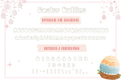 Easter - Cute Groovy Font Font AnningArts Design 