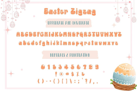 Easter - Cute Groovy Font Font AnningArts Design 