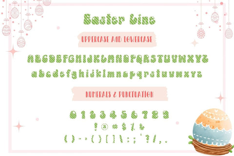 Easter - Cute Groovy Font Font AnningArts Design 