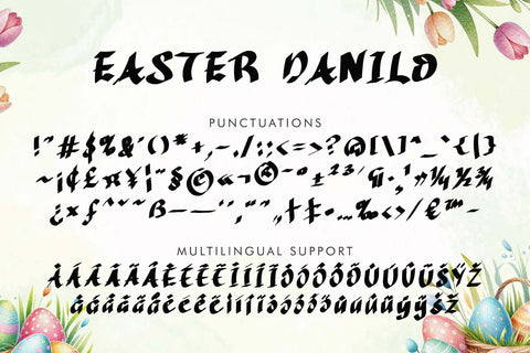 Easter Danilo Font Prasetya Letter 