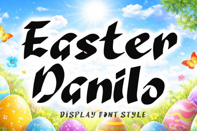 Easter Danilo Font Prasetya Letter 