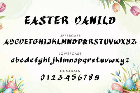 Easter Danilo Font Prasetya Letter 