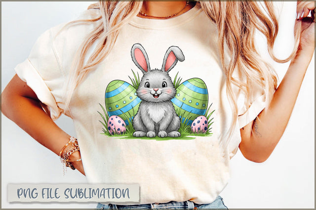 Easter Day Bunny Sublimation Sublimation Shetara Begum 