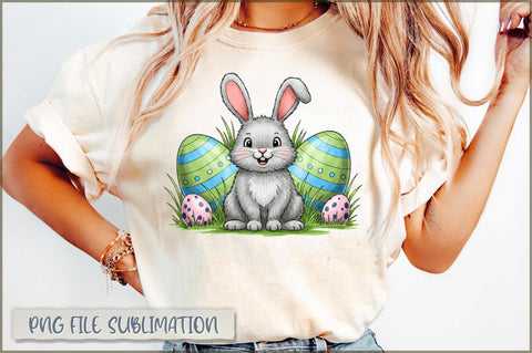 Easter Day Bunny Sublimation Sublimation Shetara Begum 