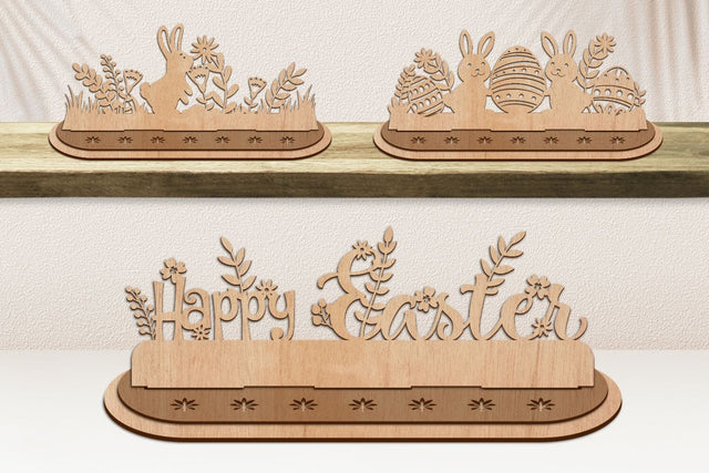 Easter Day Scene Standing Bundle SVG SvgOcean 