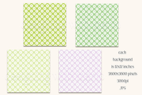 Easter Delights, Easter Floral Paper, Spring Paper, Seamless Pattern, Digital Paper, Spring Colors s1 Digital Pattern Designing with Marlo 