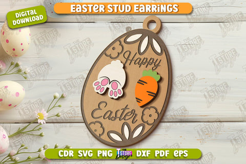 Easter Door Corner Bundle | Easter Design | Porch Decorating | Door Corner | Wall Décor | CNC Files SVG The T Store Design 