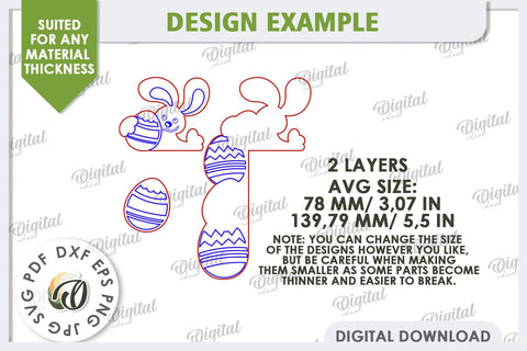 Easter Door Corners Laser Cut Bundle. Easter Decor SVG SVG Evgenyia Guschina 