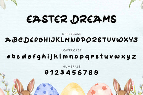 Easter Dreams Font Prasetya Letter 