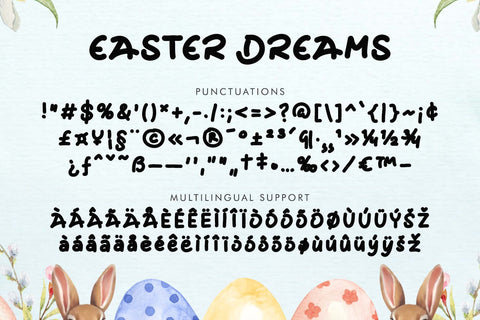 Easter Dreams Font Prasetya Letter 