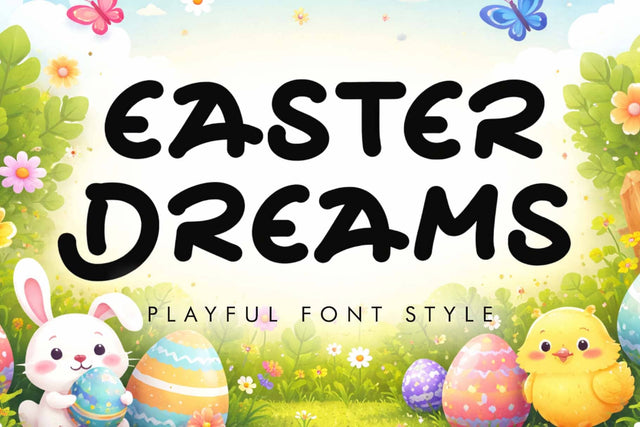 Easter Dreams Font Prasetya Letter 