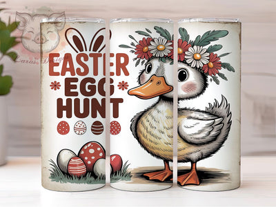 Easter Ducks Spring 20oz Tumbler, Spring Inspirational, 20oz Tumbler Wrap, Sublimation PNG, Cute Holiday Cup, Spring Gift, Farm Animal Design Sublimation Lara' s Designs 