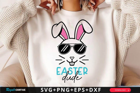 Easter Dude SVG Design SVG Regulrcrative 