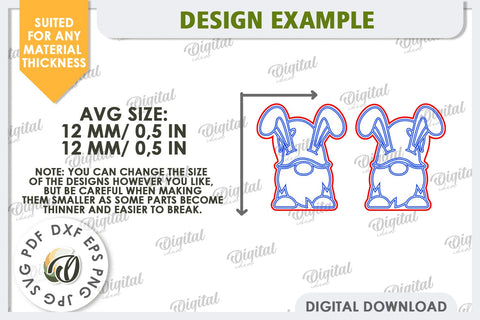 Easter Earrings Laser Cut. Spring Earrings SVG SVG Evgenyia Guschina 