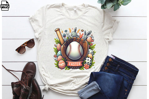 Easter Egg Baseball PNG Clipart Bundle Printable File Sublimation Creativedesigntee 