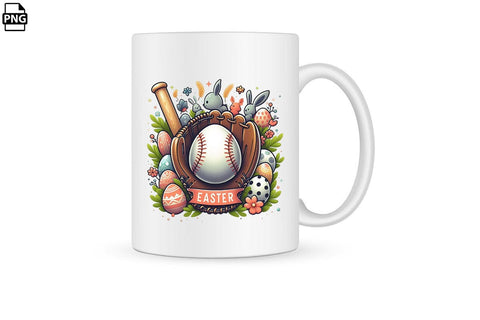 Easter Egg Baseball PNG Printable File Sublimation Creativedesigntee 