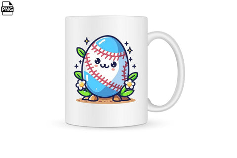 Easter Egg Baseball PNG Printable File Sublimation Creativedesigntee 