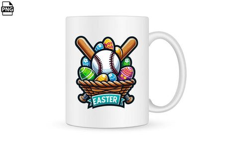 Easter Egg Baseball PNG Printable File Sublimation Creativedesigntee 