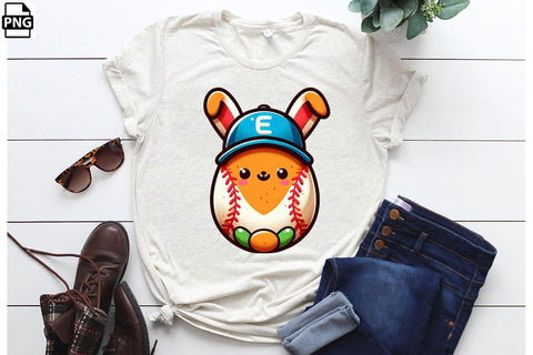 Easter Egg Baseball PNG Printable File Sublimation Creativedesigntee 