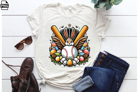 Easter Egg Baseball PNG Printable File Sublimation Creativedesigntee 