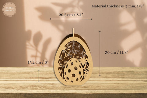 Easter Egg Basket Laser Cut SVG SvgOcean 