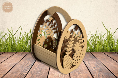 Easter Egg Basket SVG Bundle SVG SvgOcean 