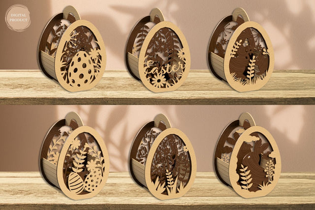 Easter Egg Basket SVG Bundle SVG SvgOcean 