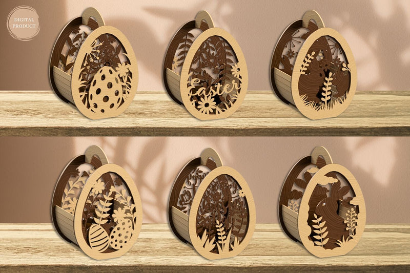 Easter Egg Basket SVG Bundle SVG SvgOcean 