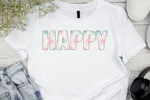 Easter Egg - Color Font 3 Styles | OTF SVG PNG Font AnningArts Design 