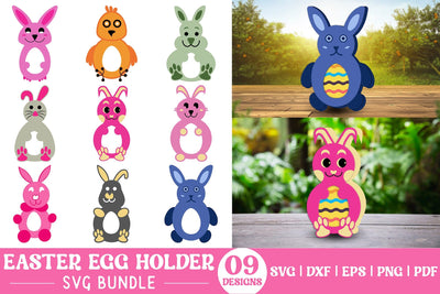 Easter Egg Holder SVG Bundle SVG CraftLabSVG 