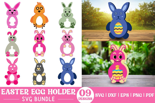 Easter Egg Holder SVG Bundle SVG CraftLabSVG 