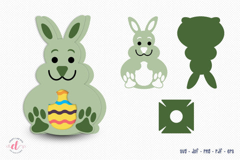 Easter Egg Holder SVG Design SVG CraftLabSVG 