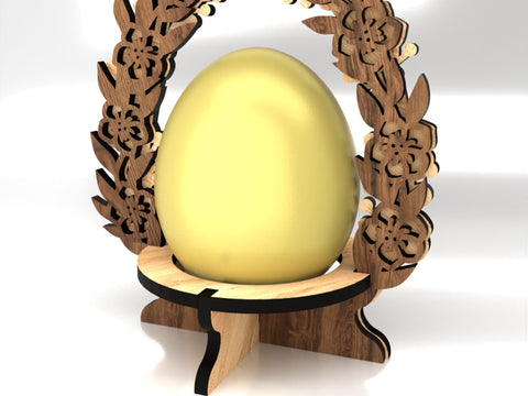 Easter Egg Holders Set SVG LaserCutano 