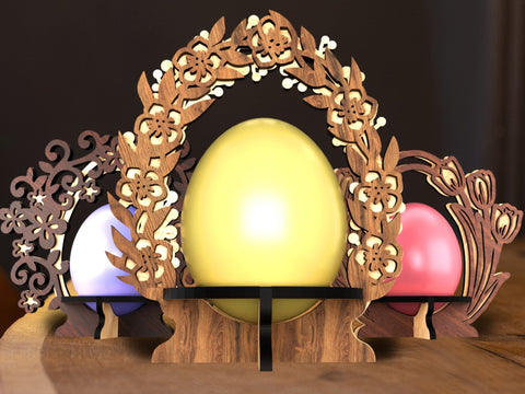Easter Egg Holders Set SVG LaserCutano 