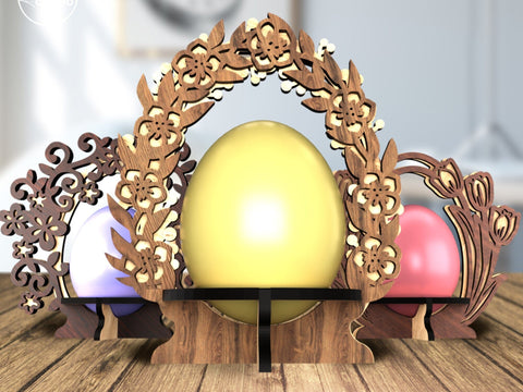 Easter Egg Holders Set SVG LaserCutano 