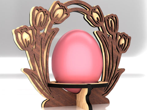 Easter Egg Holders Set SVG LaserCutano 