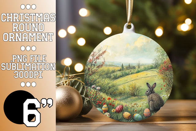 Easter Egg Hunt Ornaments - Sublimation Assortment Sublimation afrosvg 