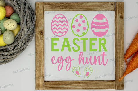 Easter egg hunt Svg Design SVG Regulrcrative 