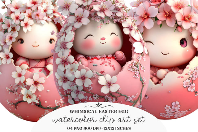 Easter Egg Pattern Clipart Sublimation designmaster24 