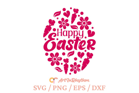 Easter Egg svg, Happy Easter day svg SVG Artinrhythm shop 